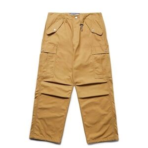 Reese Cooper Brushed Cotton Canvas Cargo Pant in Wheat